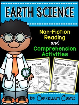 Reading Comprehension Passages: EARTH SCIENCE Edition - CURRICULUM CASTLE