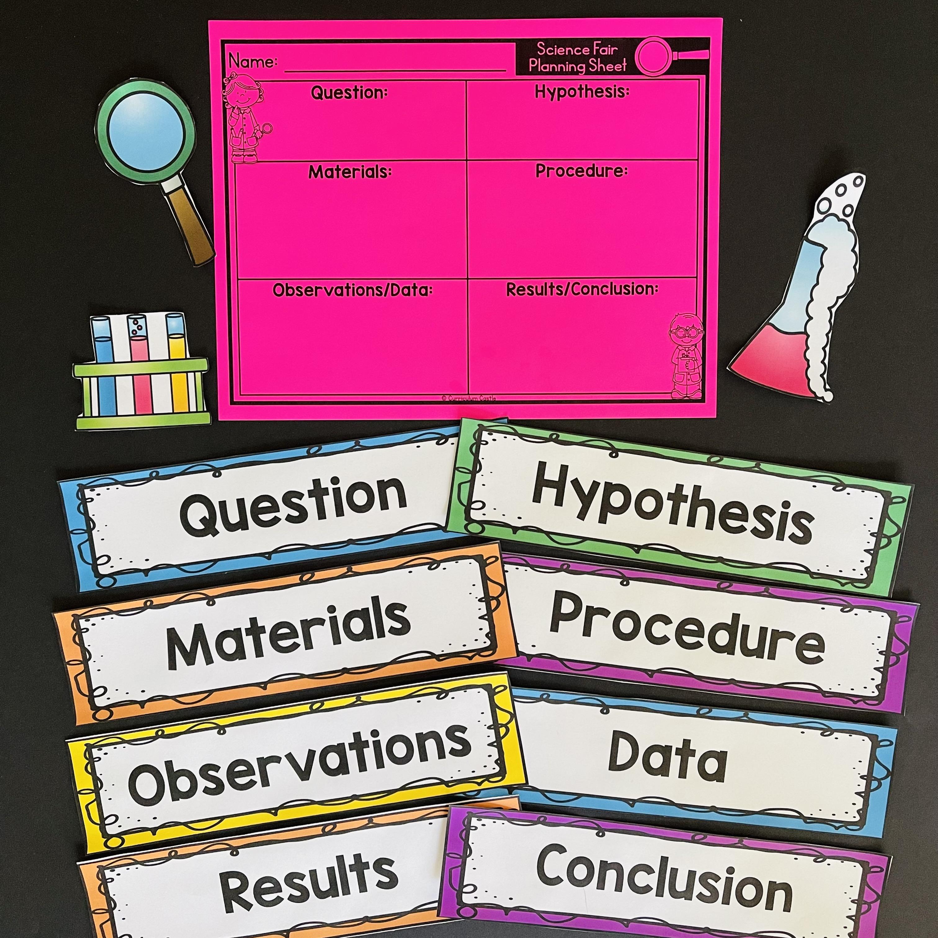 hypothesis examples for kids