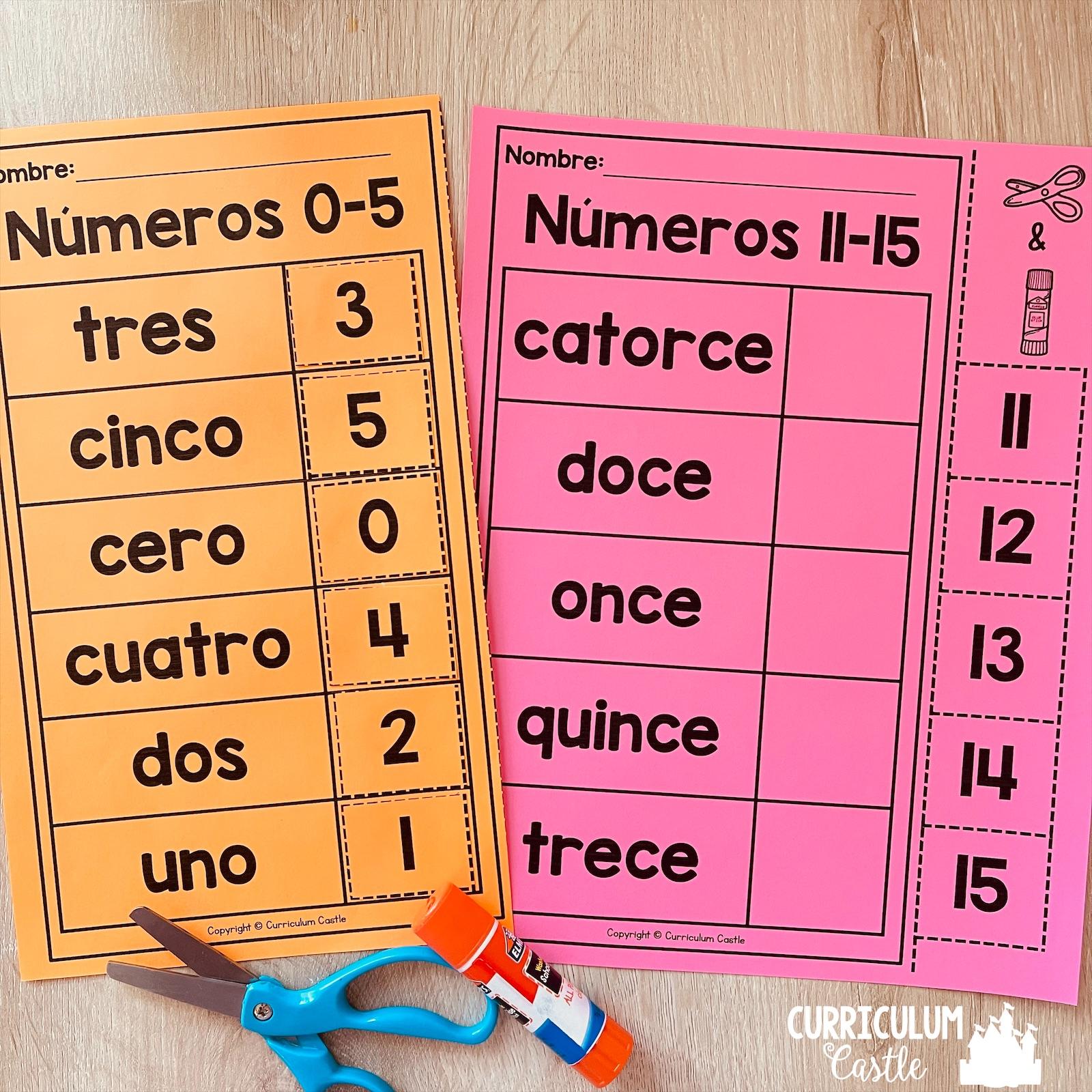 Spanish Alphabet & Numbers BUNDLE - Image 8