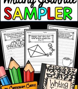 FREE Seasonal NO PREP Writing Prompts