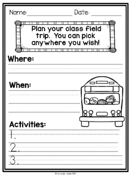 FREE Seasonal NO PREP Writing Prompts - Image 2