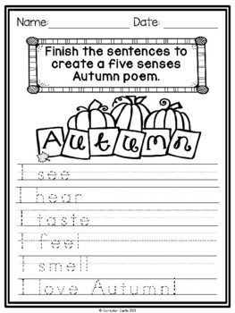 FREE Seasonal NO PREP Writing Prompts - Image 3