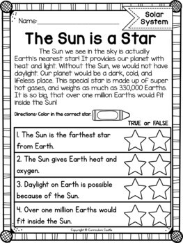 Solar System: Space Unit for Grades 1-3! - Image 4