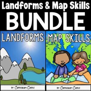 Landforms & Map Skills Unit BUNDLE