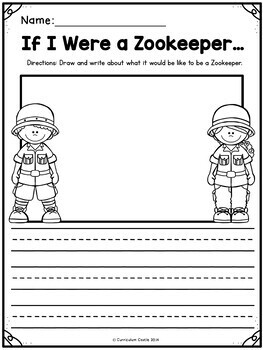 Sub Plans: Zoo Math & Literacy Activities Substitute Kit - Image 3