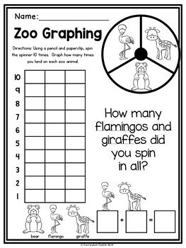 Sub Plans: Zoo Math & Literacy Activities Substitute Kit - Image 4