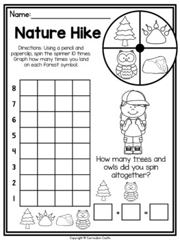 Camping Kindergarten Math & Literacy Printables - Image 3