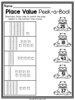 Camping First (1st) Grade Math & Literacy Printables - Image 2