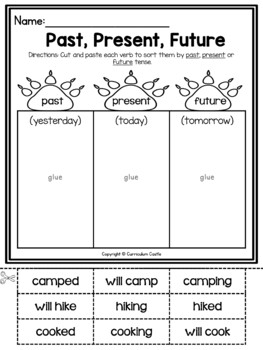 Camping First (1st) Grade Math & Literacy Printables - Image 3