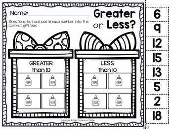 December {Christmas} Ready to Go Printables for Kindergarten - Image 3