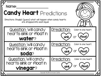 FREE Valentine's Day Science: Candy Heart Experiment - Image 3