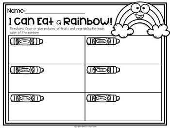 FREE Healthy Eating & Nutrition: I Can Eat a Rainbow - Image 4