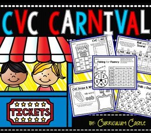 CVC Word Families Activities & Printables