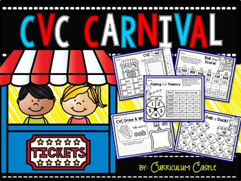 CVC Word Families Activities & Printables