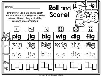 CVC Word Families Activities & Printables - Image 3