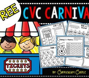 FREE CVC -at Word Family