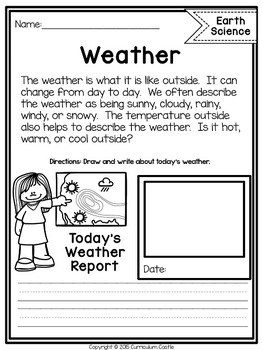 Reading Comprehension Passages: EARTH SCIENCE Edition - Image 3
