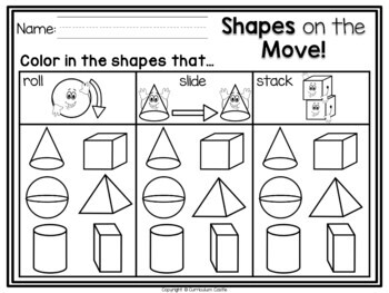 3D Shape Activities {Practice and Play} - Image 4