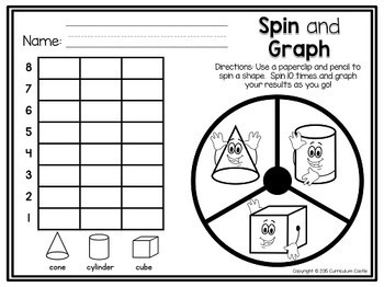 2D & 3D Shapes Activities BUNDLE {Practice and Play} - Image 3