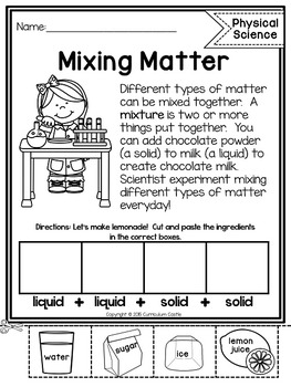 Reading Comprehension Passages: PHYSICAL SCIENCE Edition - Image 2