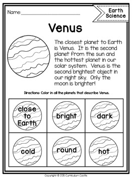 Reading Comprehension: LIFE, EARTH & PHYSICAL SCIENCE BUNDLE - Image 3