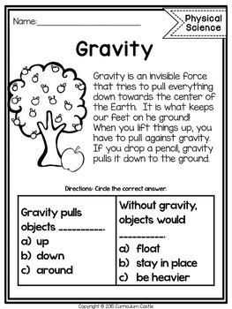 Reading Comprehension: LIFE, EARTH & PHYSICAL SCIENCE BUNDLE - Image 4