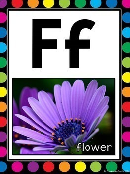 Classroom Posters BUNDLE {White}: Alphabet, 2D&3D Shapes, Numbers (0-20), Colors - Image 2