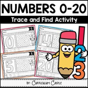 Numbers: Trace & Find 0-20