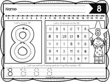 Numbers: Trace & Find 0-20 - Image 3