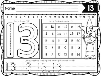 Numbers: Trace & Find 0-20 - Image 4