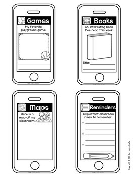 Back to School Activities: Phone Book Craft - Image 3