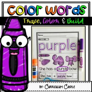 Colors: Color Word Activities