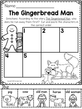 Gingerbread & Gingerbread Man Activities - Image 3