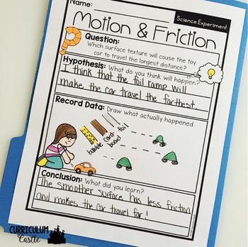 Forces and Motion Science Activities Folder - Image 4