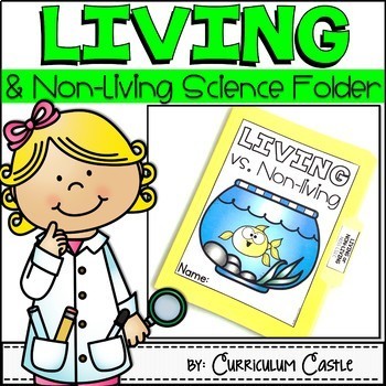Living vs. Non-living Science Activities Folder