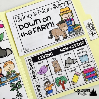 Living vs. Non-living Science Activities Folder - Image 3