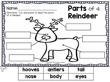 FREE Reindeer Holiday Activities - Image 3
