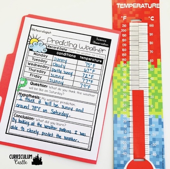Weather Science Activites Folder - Image 4