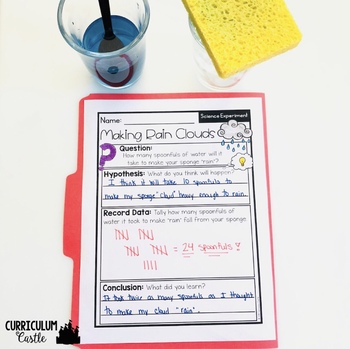 Water Cycle Science Activities Folder - Image 4
