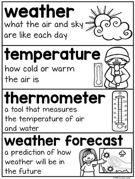 Weather & Water Cycle Science Activities Folder BUNDLE - Image 2