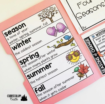 Seasons Science Activities Folder - Image 2