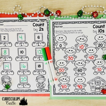 FREE Christmas Skip Counting - Image 2