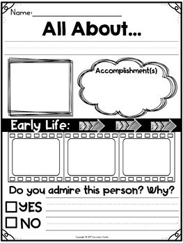 Report Writing BUNDLE: Biography, Animal & Book Reports - Image 4