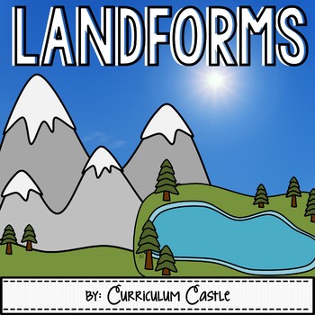 Landforms Activities & Printables