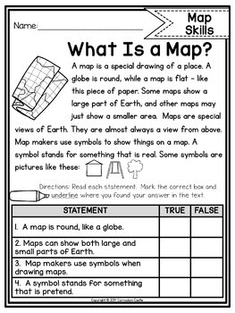 Map Skills Activities & Printables - Image 3