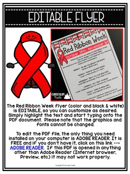 Red Ribbon Week Drug-Free Activities - Image 2