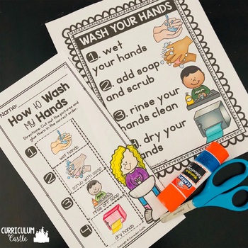 Healthy Habits BUNDLE: Hygiene, Nutrition & Food Groups {PreK & K} - Image 3