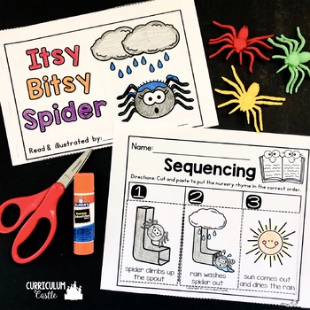 Nursery Rhymes: Itsy Bitsy Spider Activities - Image 2