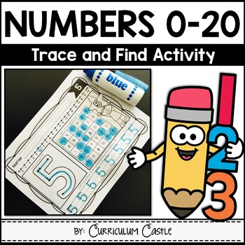 Alphabet & Numbers Trace and Find BUNDLE - Image 4