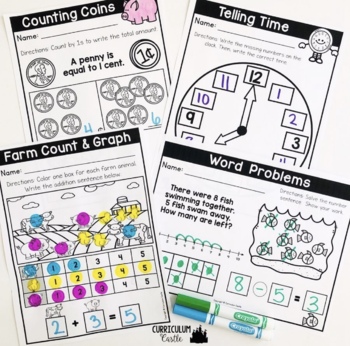 Summer Review Packet for Kindergarten - Image 4